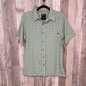 NWT Marmot Men's Eldridge Short-Sleeve Shirt - Crushed Mint - Small